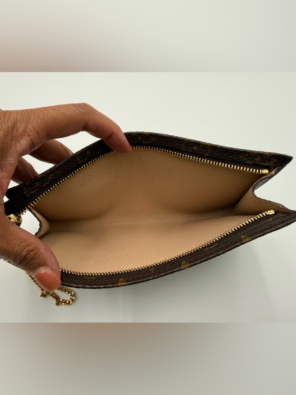 Vintage Louis Vuitton LV Bucket Accessory Pouch Authentic - Picture 13 of 15